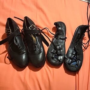 Used irish dance soft/hard shoes